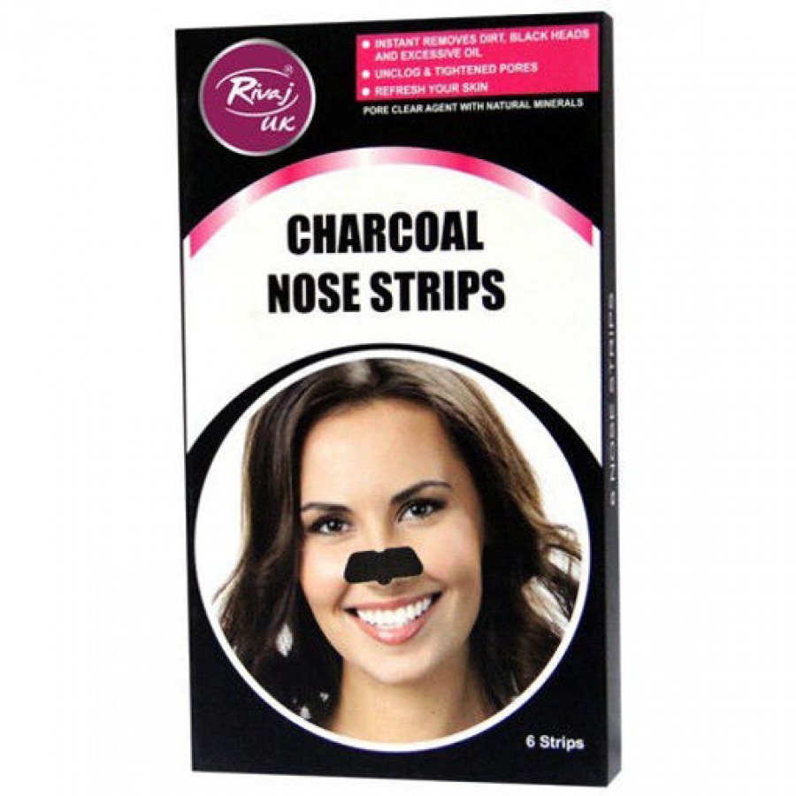 Charcoal Nose Strips 6 strips 5060453450741