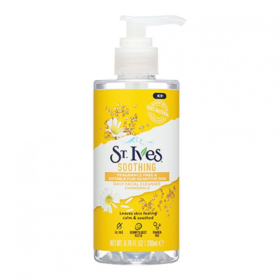 ST.Ives Soothing care daily facial cleanser Chamomile 200ml 8801619051825