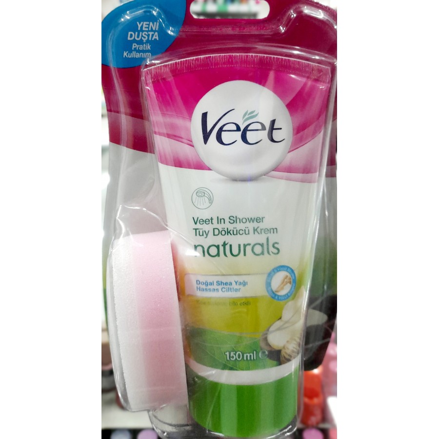 Veet Hair Removal Cream natural shea butter 8690570537468