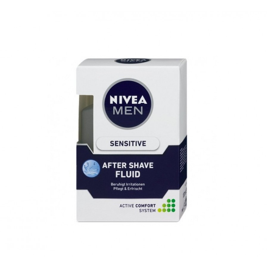 Nivea Men Sensitive After Shave Fluid 100ml (9005800222530)