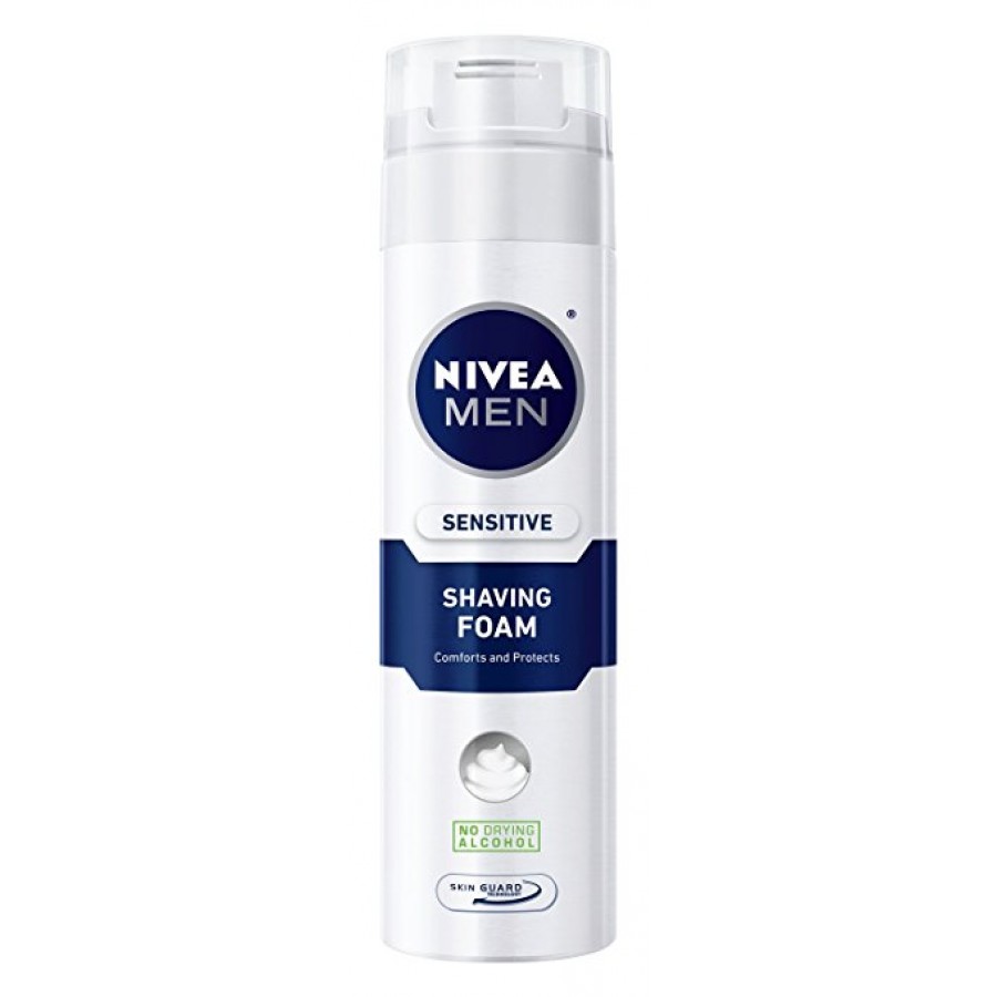 Nivea Men Sensitive Shaving Foam 200ml (4005808222698)