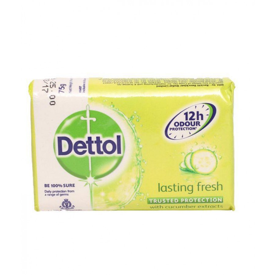 Soap Dettol Lasting Fresh Anti Bakteri 105g (8993560025236)