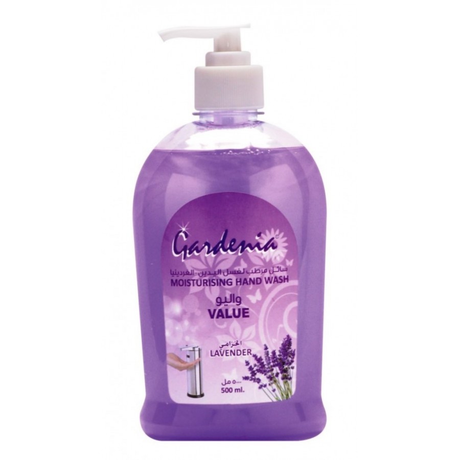Gardenia Moisturising Hand Wash Luxury Lavender 500ml (6297000126708)