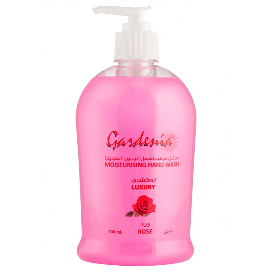 Gardenia Moisturising Hand Wash Luxury Rose 500ml (6297000126326)