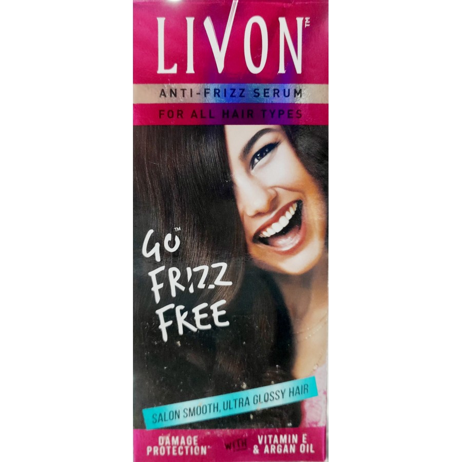 Livon Anit-Frizz Serum For all hair types 8901088200066
