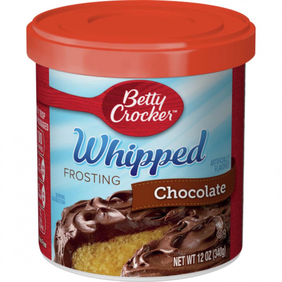 Betty Croker Whipped Frosting Chocolate 016000323209