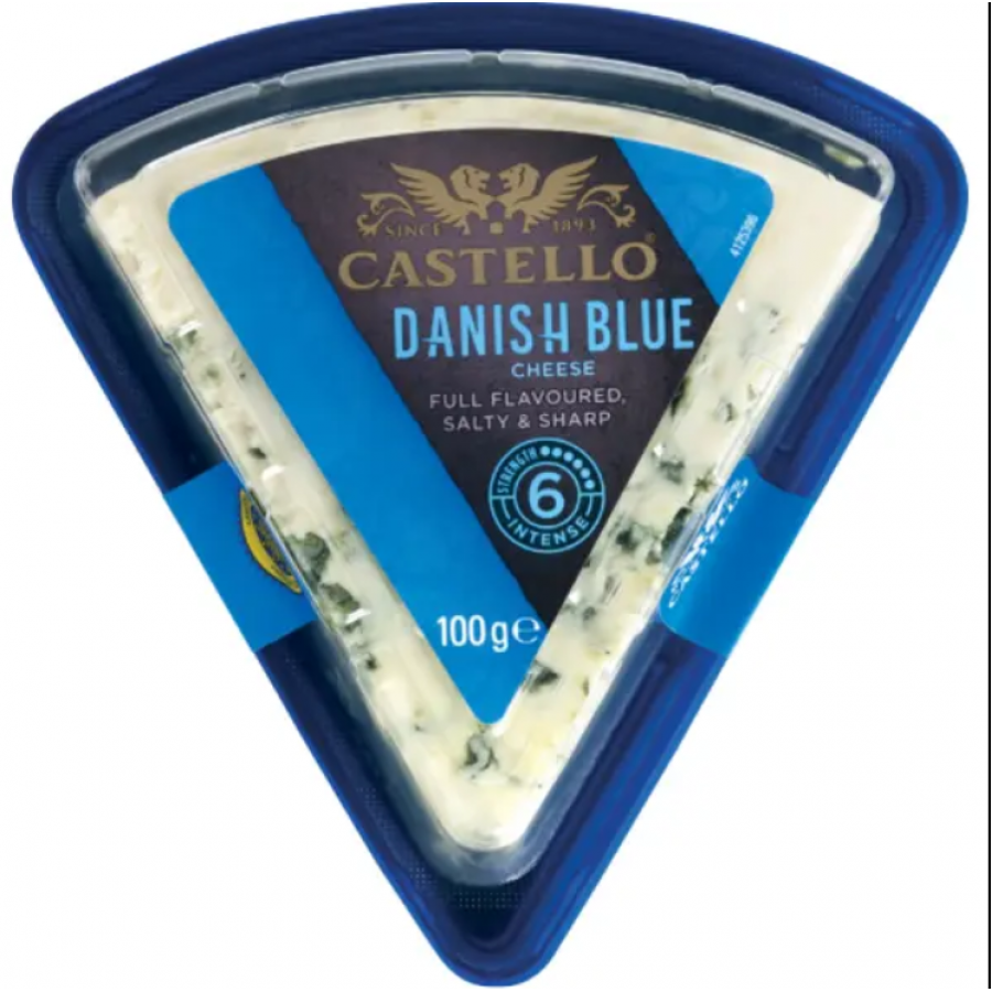 Castello Blue Cheese Portion 100g 5760466827225 