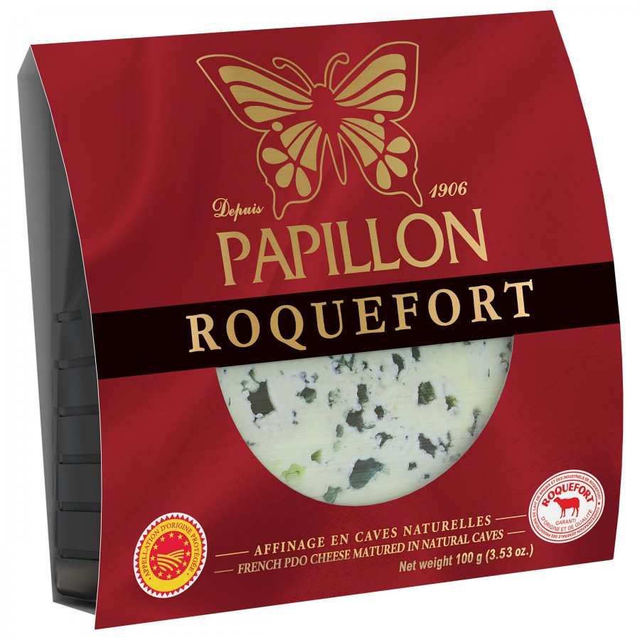 Papillon Roquefort cheese 100g 3177890001008 