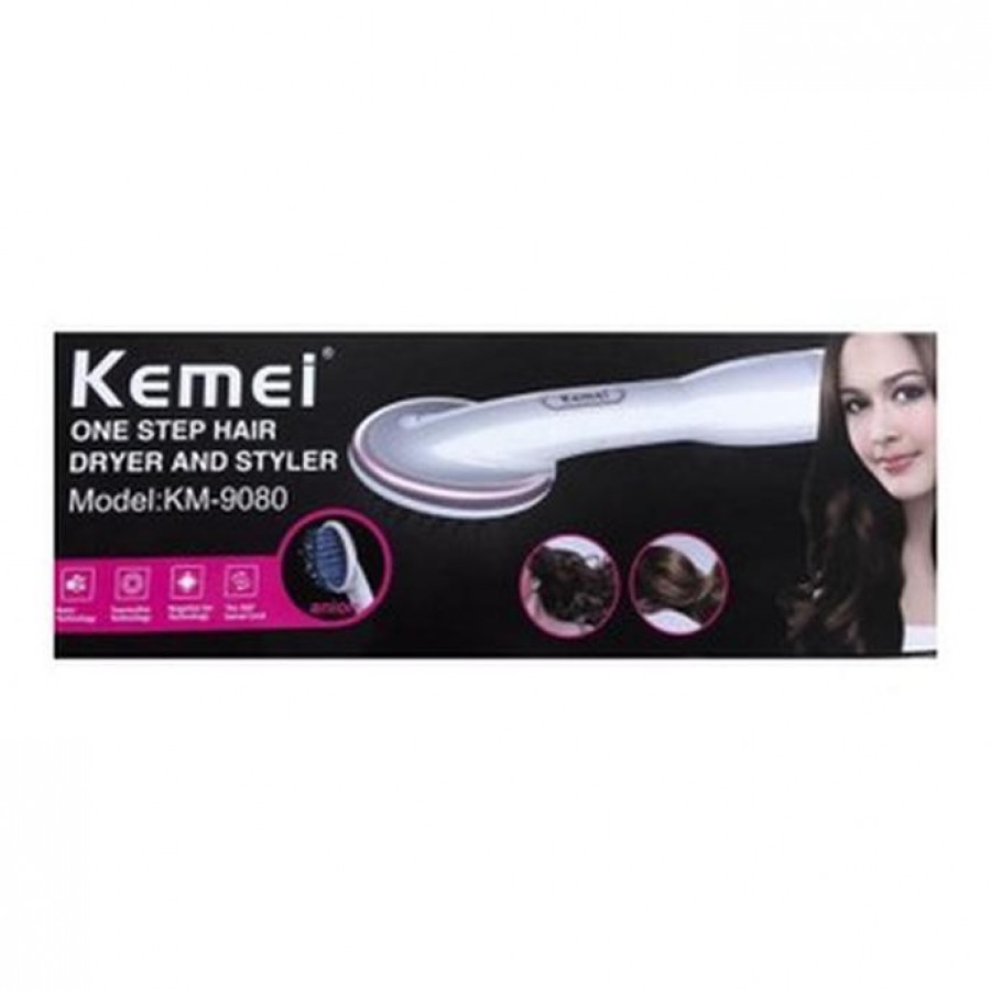 Kemei one step hair dryer and styler 6955549390805