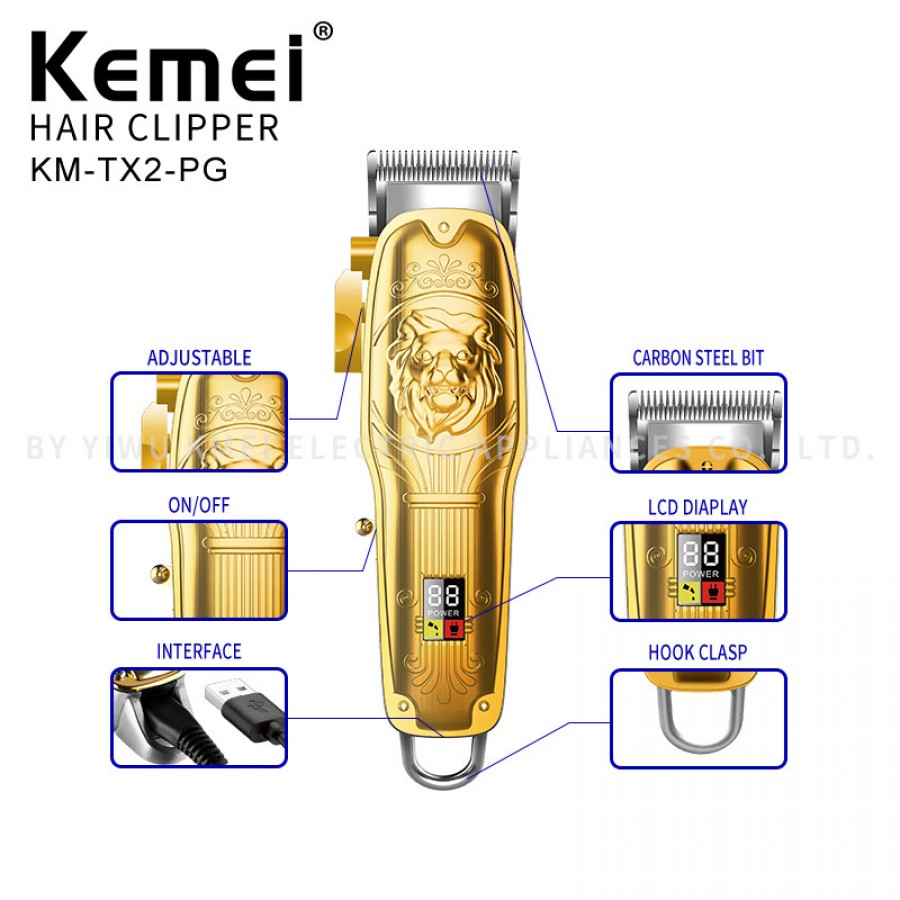 Kemei Hair Clipper KM-TX2 6955549300026