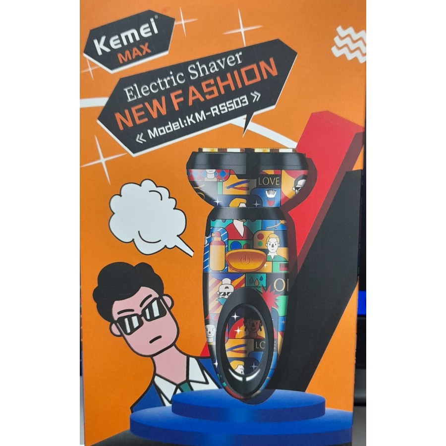 Kemei Max Electronic shaver new fashion 6955549305038