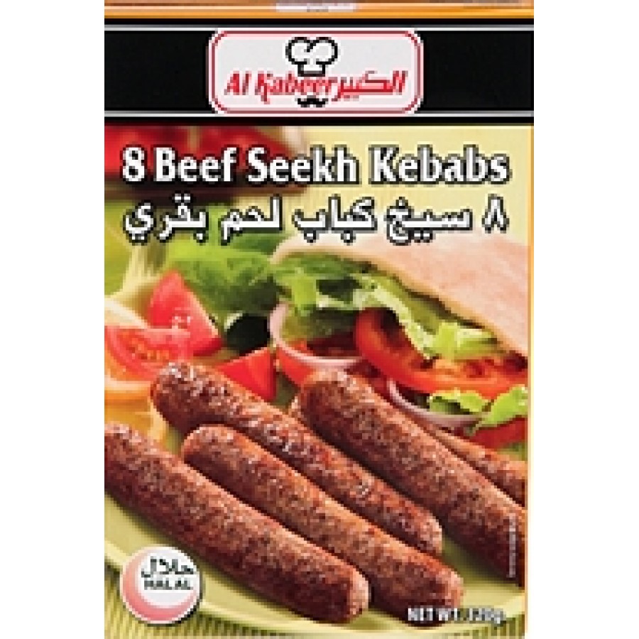 Beef Seekh kebabs 5033712110090