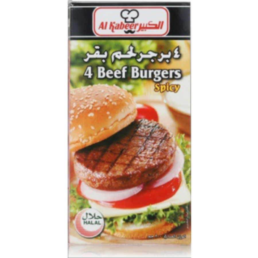 4 Beef Burgers 5033712110045
