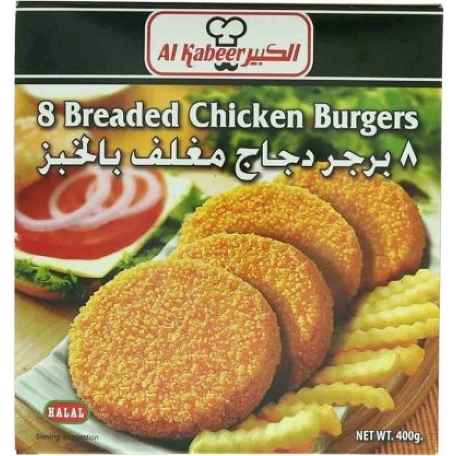 8 Breaded Chicken Burgers 5033712162297