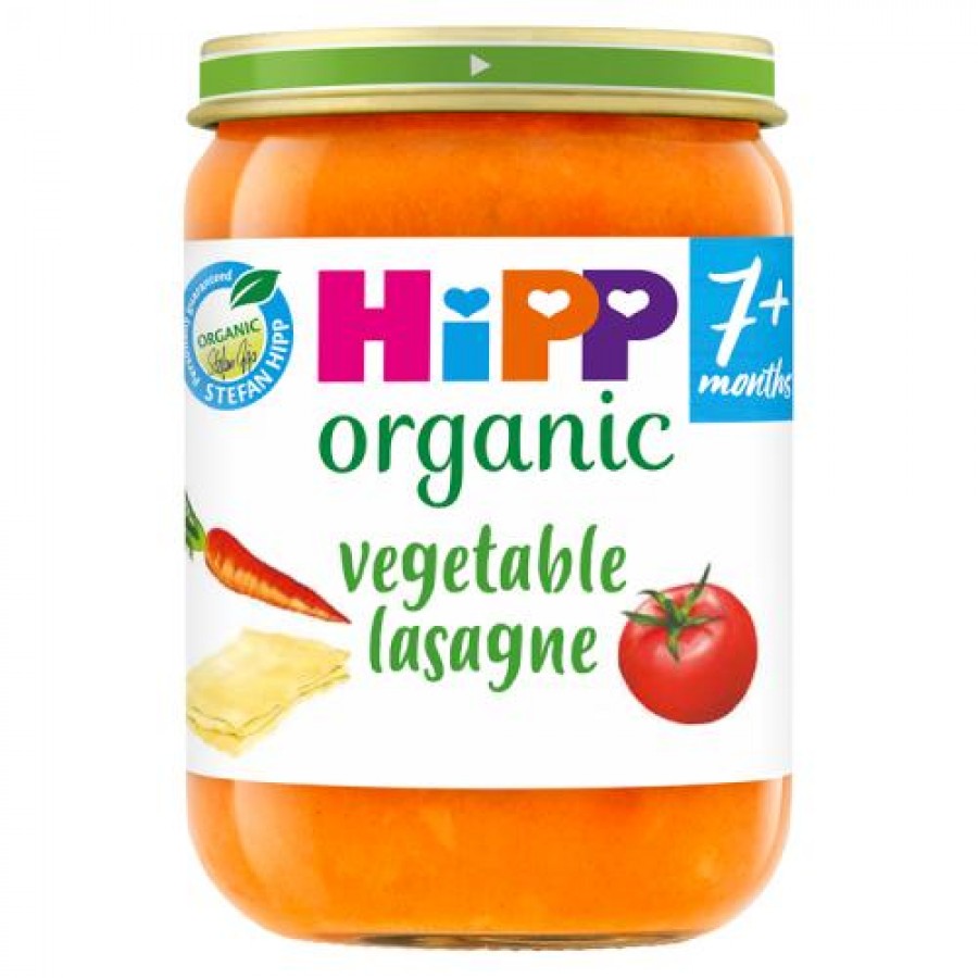 HiPP Organic Vegetable Lasagna Baby Food Jar 7+ Months 190g 4062300326422