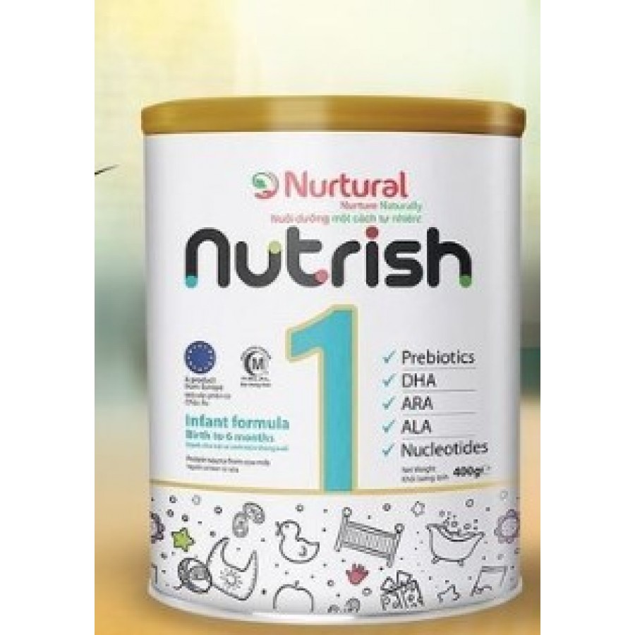 Nurtural Nutrish 1 Milk 400g 8715845005449
