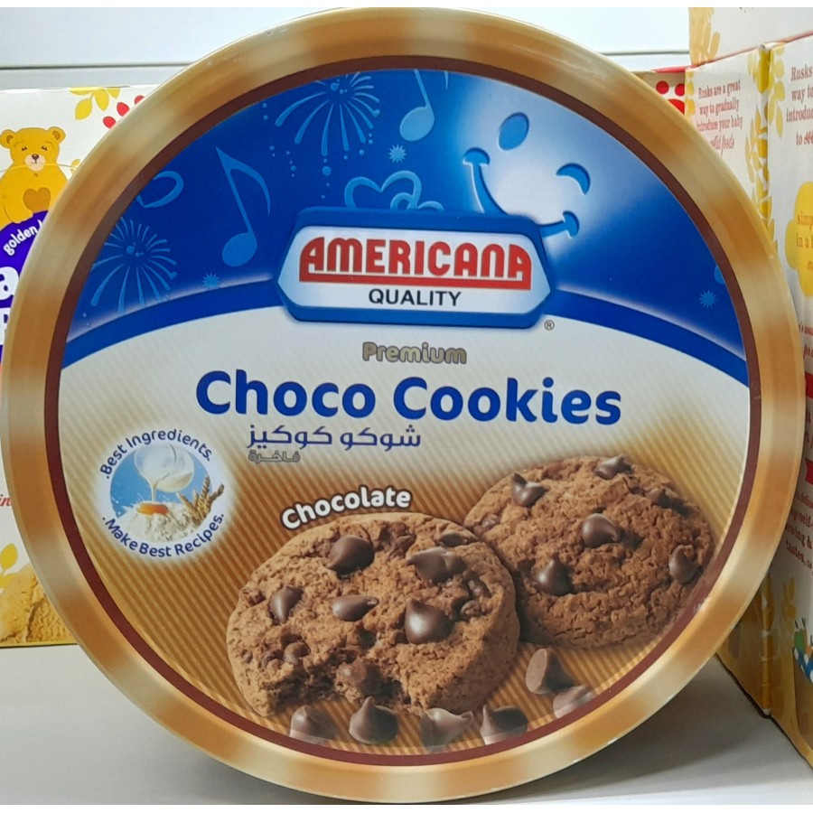 Americana Choco Cookies, Tin Chocolate, 1040g 6281033214938