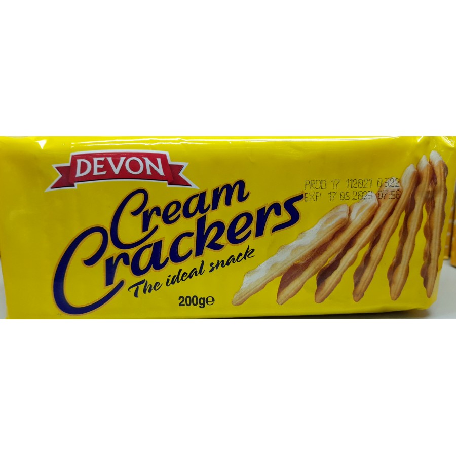 Devon Cream Crackers 200g 5351904104031