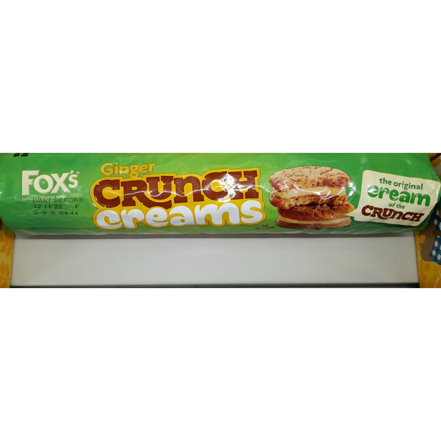 Foxs Ginger Crunch Creams 5010035066419