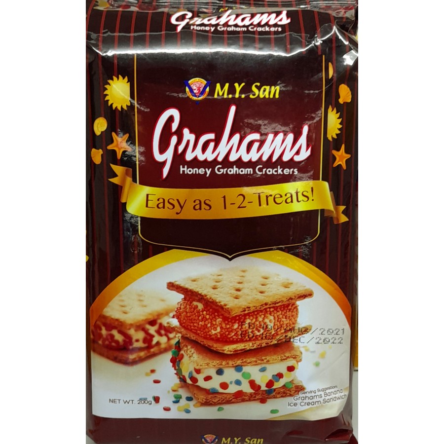 M Y San Honey Graham Crackers 200g 750515021204