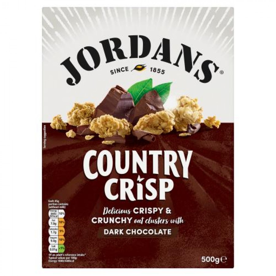 Jordan's country crisp dark chocolate 500g 5010477337757