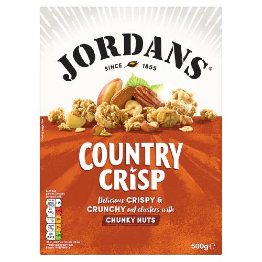 Jordan's country crisp chunky nuts 500g 5010477308221