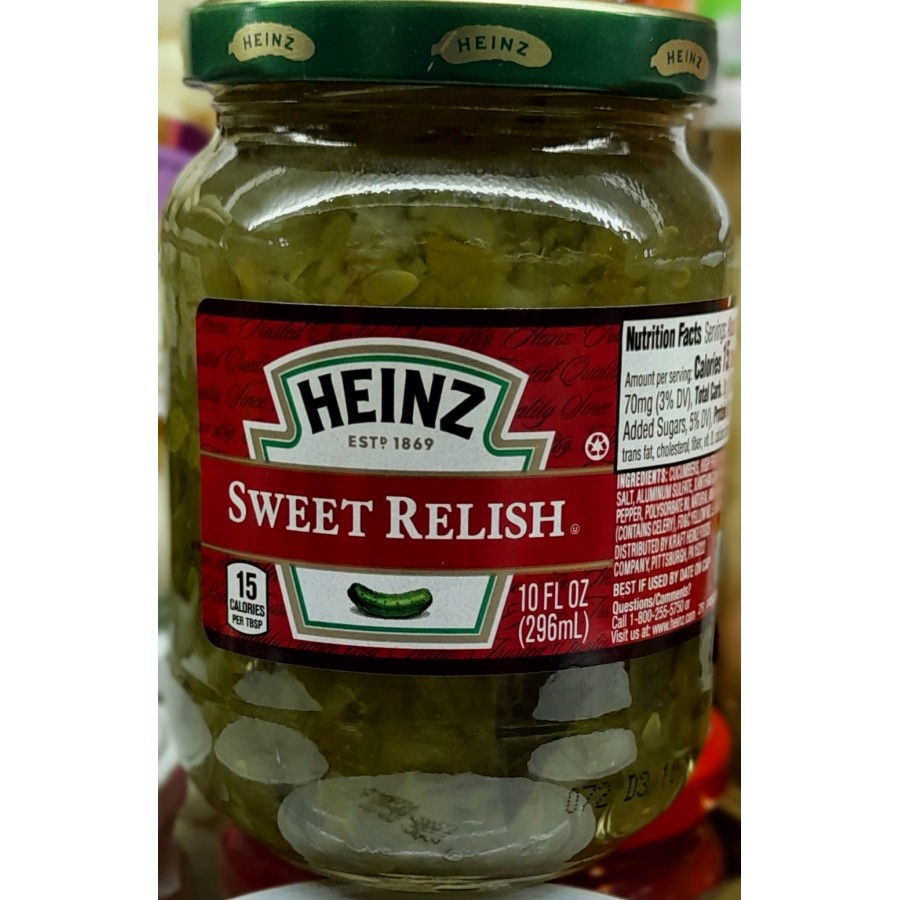 Heinz Sweet Relish 296ML 1362903