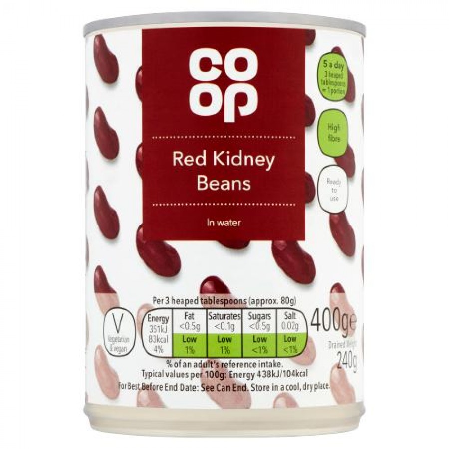 Coop red kidney beans 5000128723664
