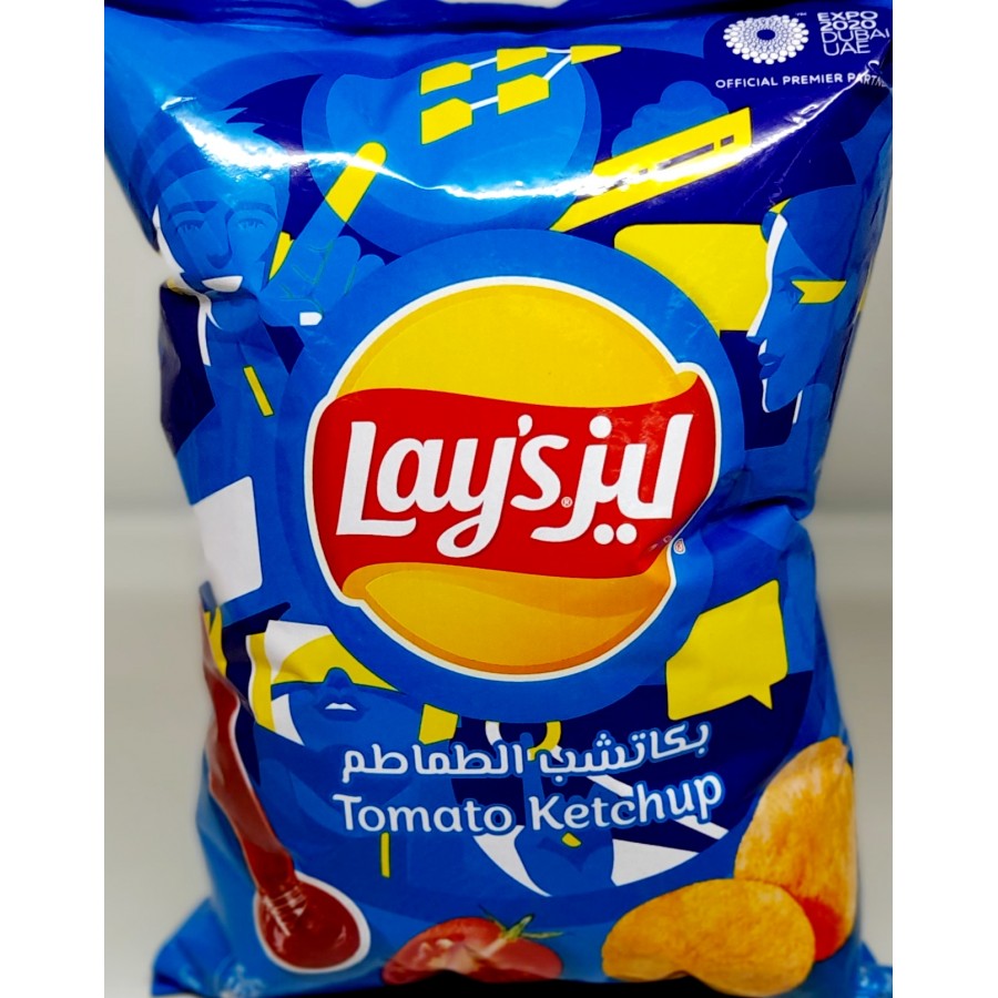 Lays Potato Chips Ketchup 6281036108104