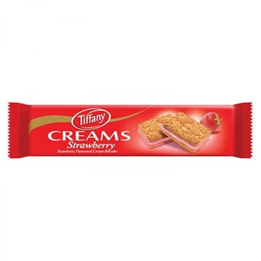 Strawberry Cream Biscuits Tiffany 90g / 6291003003165