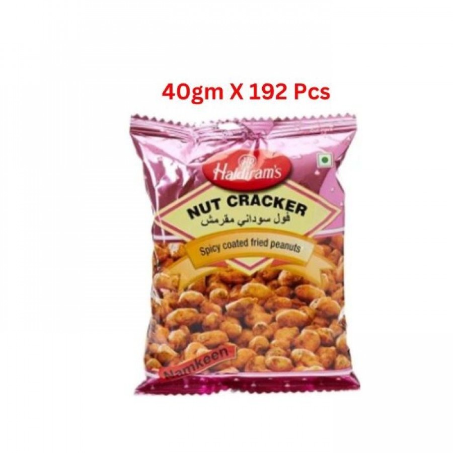 Haldiram's Nut Creaker Spicy coated fried peanuts 40g 8904063255303