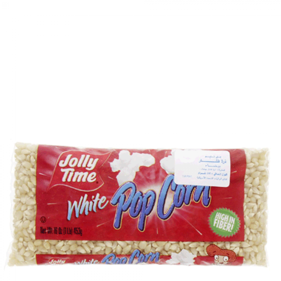 Jolly time Popcorn white 453g 028190001249