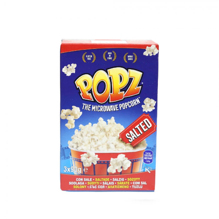Popz the Microwave Poocorn Salted 270g 5706516031501