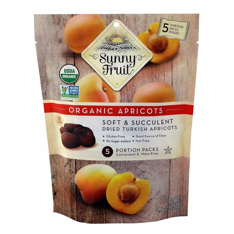 Sunny Fruit organic apricots 250g 842515006722