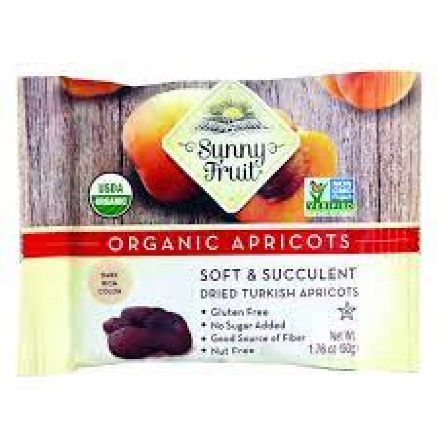 Sunny fruit organic apricots 50g 842515006715