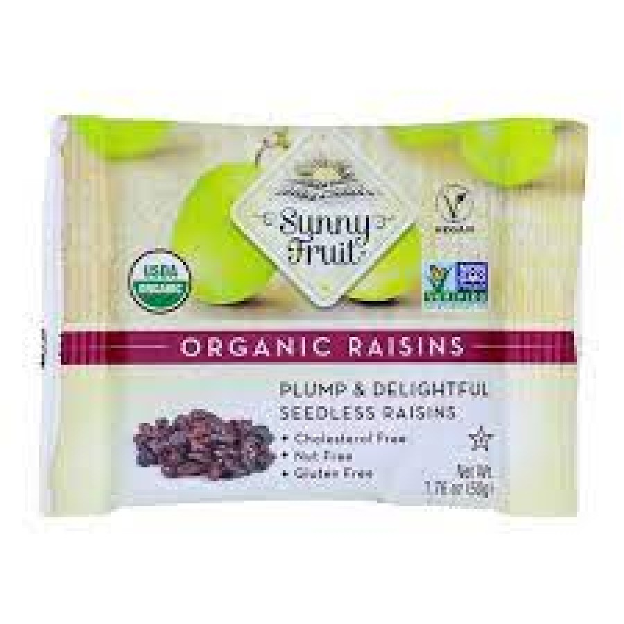 Sunny fruit organic raisins 842515020070