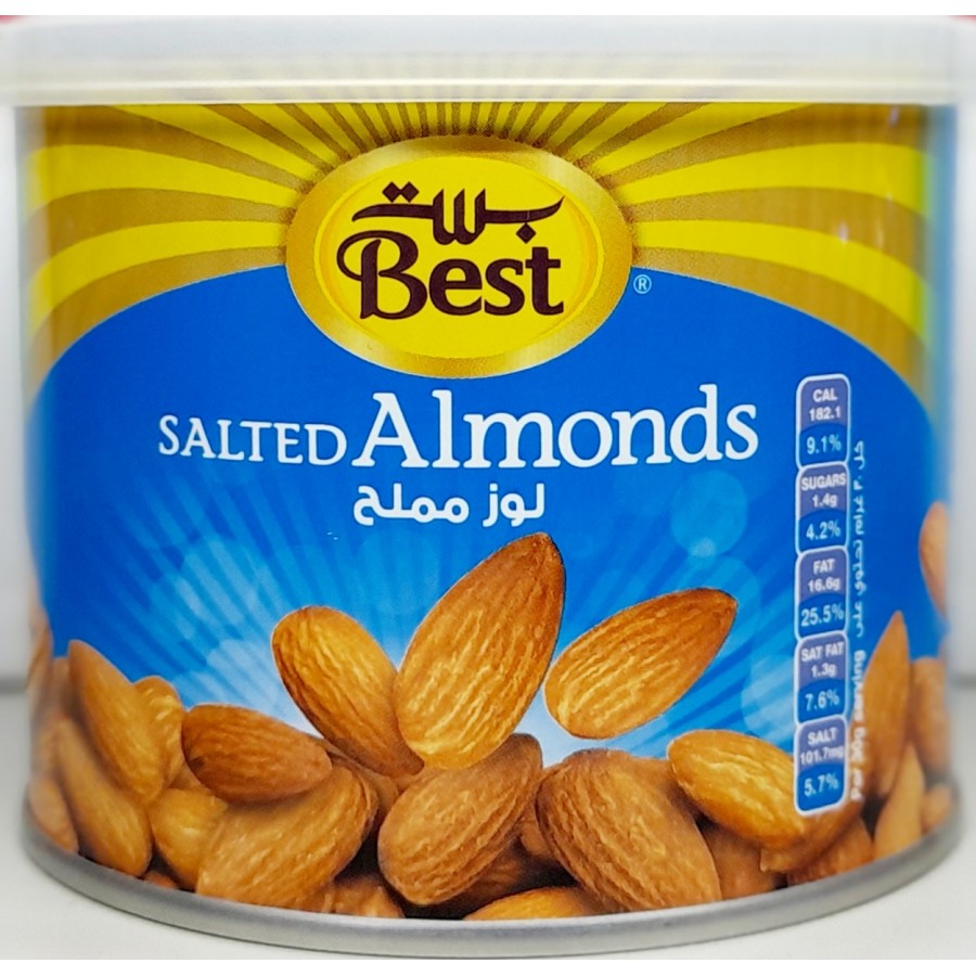 Salted Almonds 110g 6291014101638