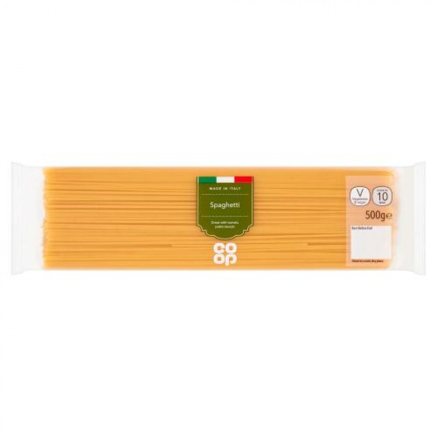 Coop Spaghetti 500g 5000128735094