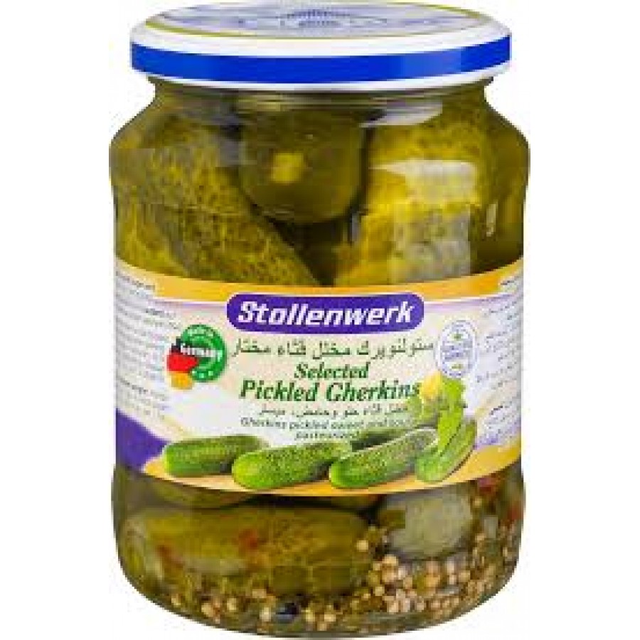 Selected Pickled Gherkins Stollenwerk 670g (40685892)
