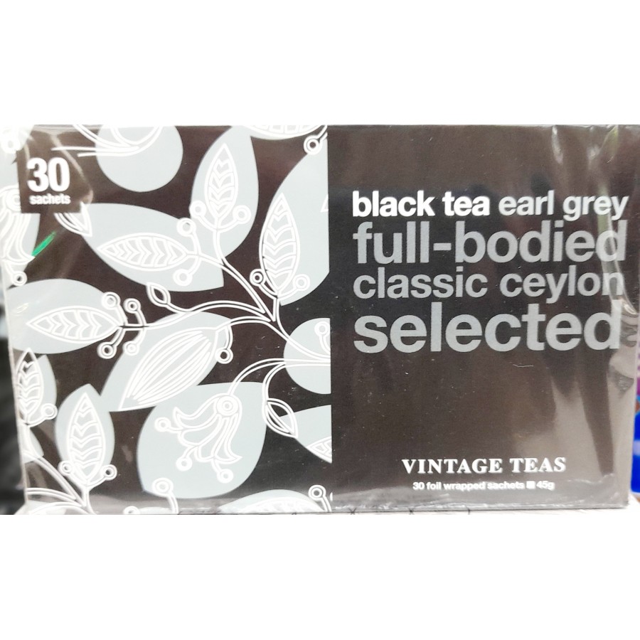 Black Tea Earl Grey Full-Bodied Classic Ceylon Selected 4792128052226