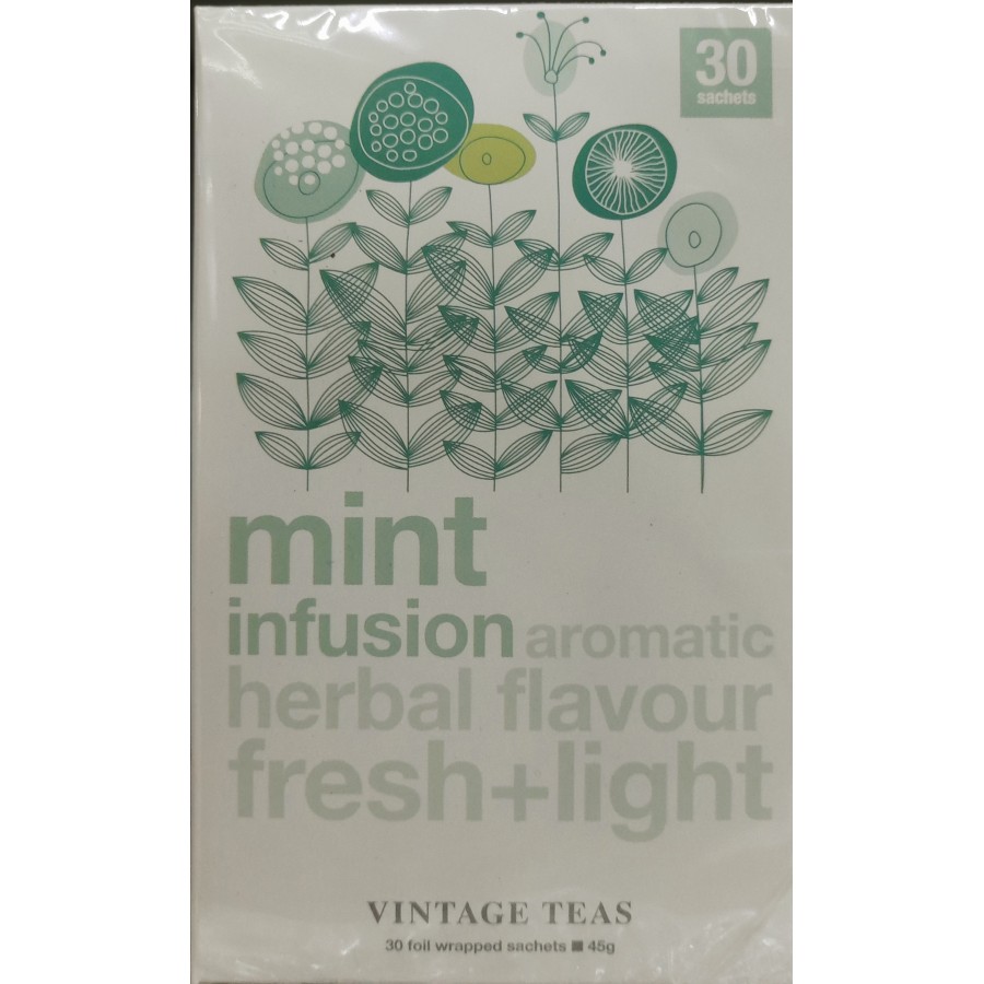 Mint infusion Aromatic Herbal Flavor Fresh + Light 4792128052554 
