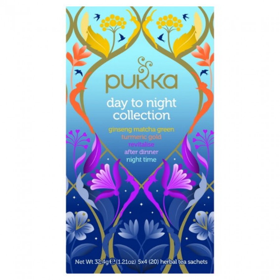 Pukka day to night collection organic tea 5060519143730