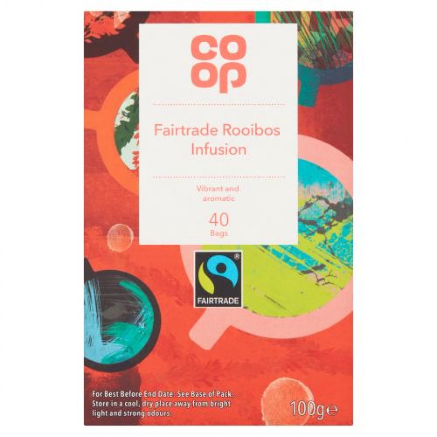 coop Fairtrade rooibos infusion tea 5000128834162