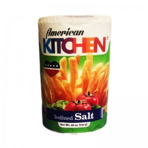 American Kitchen Iodized salt 737g 0040232825651