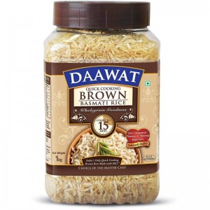 Daawat Brown Rice Jar-1kg 8901537074354