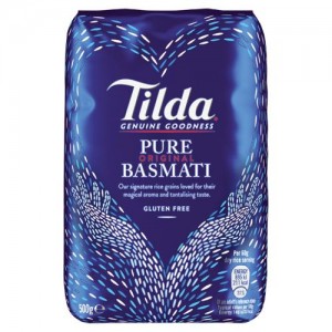 Tilda pure original basmati rice 500g 5011157630113