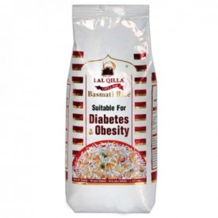 Basmati Rice Suitable For Diabetes Obesity Lal Quilla 1kg  / 8901161120205