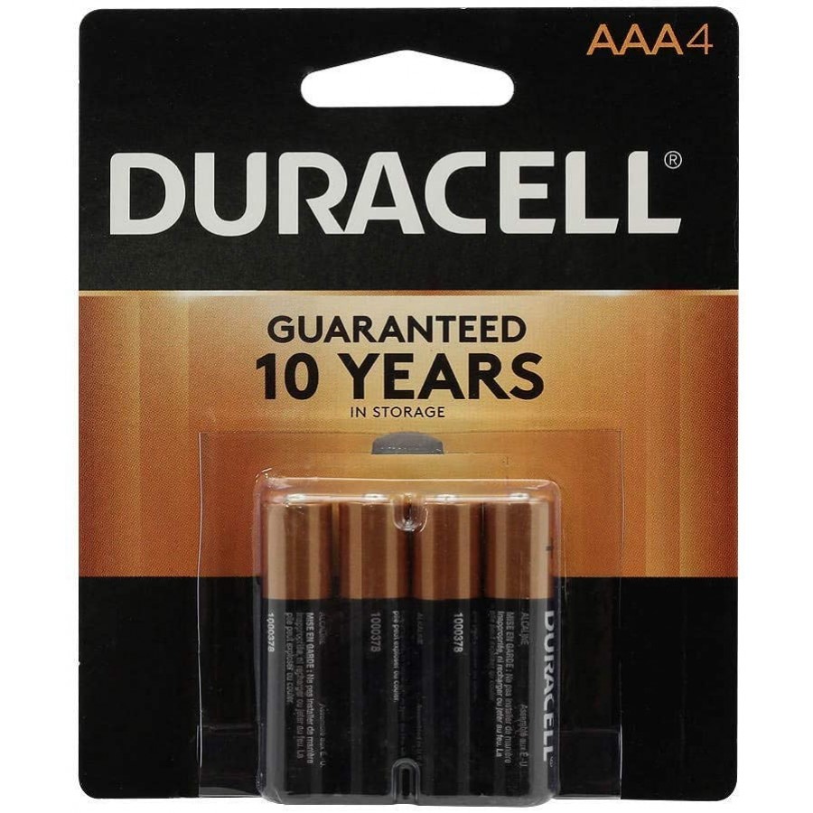Battery AAA Duracell 1x4pcs 5000394052543