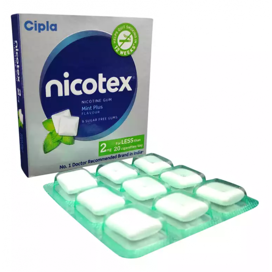 Nicotex Nicotine Gum 8901117076198