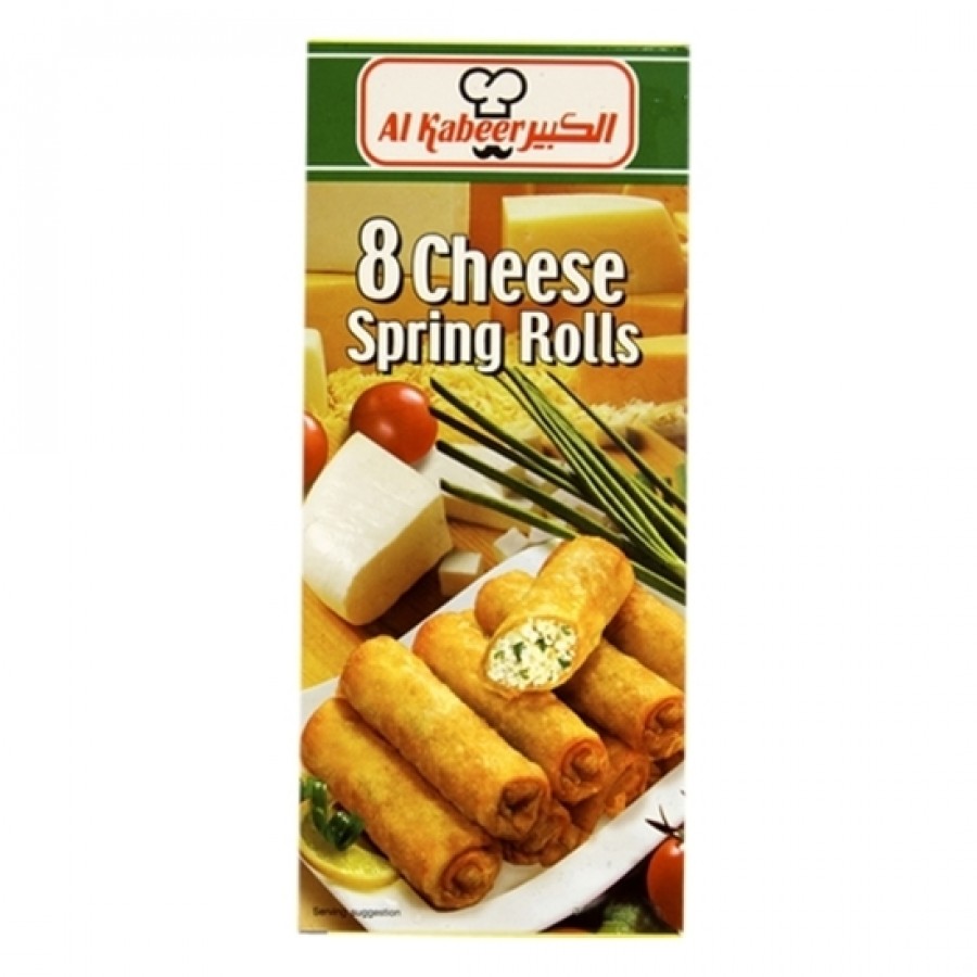8 Cheese Spring Rolls Al Kabeer 240g (5033712150188)